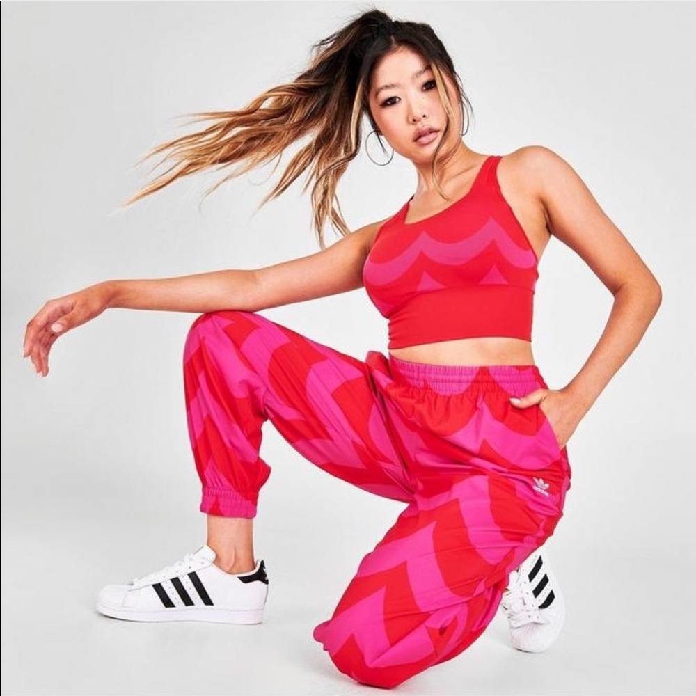 NWT Marimekko x Adidas Track Pant Pink